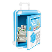 Kids Trolley Case Money Bank with Light & Music | WF-3003 Money Box in Multicolor