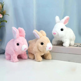 Musical Walking Plush Cute Rabbit | Stuff Toy | Plush Toy