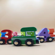Magnetic Wooden Numerical Train 