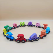 Magnetic Wooden Numerical Train | Educational Toy