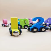 Magnetic Wooden Numerical Train | Educational Toy