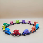 Magnetic Wooden Numerical Train | Educational Toy