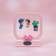 Romantic Couple LED Night Lamp with Music