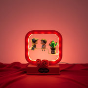 Romantic Couple LED Night Lamp with Music