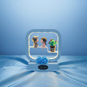 Romantic Couple LED Night Lamp with Music