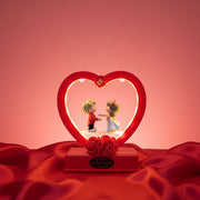 Romantic Couple LED Night Lamp with Music