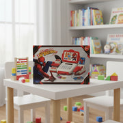 Battery Operated Spider Hero Cash Register Toy