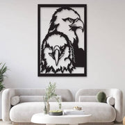 Wooden Eagle Frame