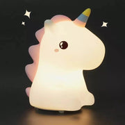 Cute Unicorn Silicone LED Night Lamp | XR-2306 Rechargeable Night Light
