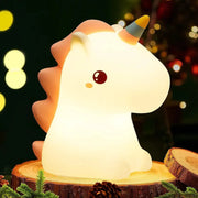 Cute Unicorn Silicone LED Night Lamp | XR-2306 Rechargeable Night Light