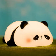 Panda Silicone Night LED Light – Rechargeable & Color-Changing Bedside Lamp
