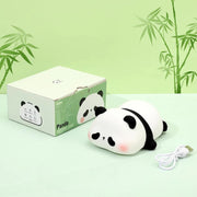 Panda Silicone Night LED Light – Rechargeable & Color-Changing Bedside Lamp