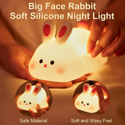 Cute Rabbit Silicone Rechargeable Night Lamp | XR-2313 Color Changing Lamp