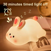 Cute Rabbit Silicone Rechargeable Night Lamp | XR-2313 Color Changing Lamp