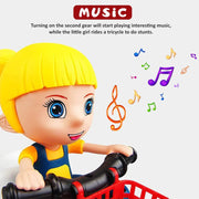 Stunt Bicycle Toy With Light & Music | YJ-3024