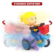 Stunt Bicycle Toy With Light & Music | YJ-3024