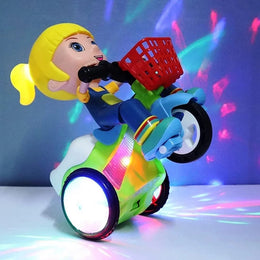Stunt Bicycle Toy With Light & Music | YJ-3024