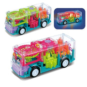 Wonder Gear Bus Transparent with Colorful Lights & Music