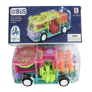 Wonder Gear Bus Transparent with Colorful Lights & Music