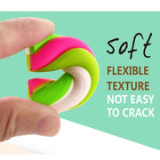 Spiral Erasers Bright Colors ZD6502