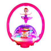 Suspended Princess Dancing Doll Toy with LED Lights & Music