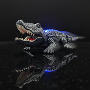 Remote Control Walking Crocodile Toy with Lights & Music
