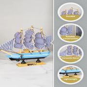 Wooden Marine Nautical Sailing Boat Ship