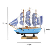 Wooden Marine Nautical Sailing Boat Ship