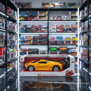 Rechargeable RC Sports Car Toy with Opening Doors & Remote Control
