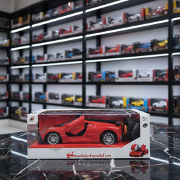 Rechargeable RC Sports Car Toy with Opening Doors & Remote Control