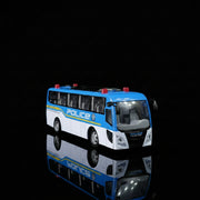 Remote Control Police Bus Vehicle with Lights