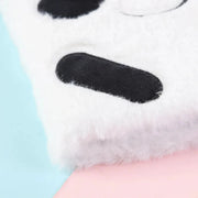 Panda Theme Plush Cover NoteBook
