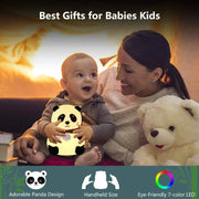  Cute Panda Night Lamp with 7 Colors LED