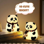  Cute Panda Night Lamp with 7 Colors LED