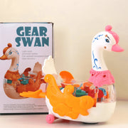 Transparent Gear Swan with Light & Sound