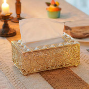 Luxury Crystal Metal Tissue Box Holder