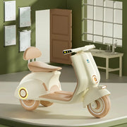 Rechargeable Vespa Style Ride On Bike | Fiber Body Vespa
