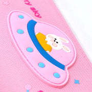 Starry Sky Rabbit Theme Pencil Pouch