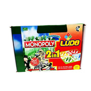 2 in 1 Monopoly & Ludo Game