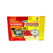 2 in 1 Scrabble & Monopoly Game 19924