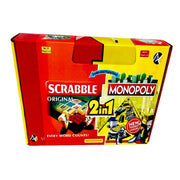 2 in 1 Scrabble & Monopoly Game 19924