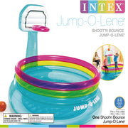 INTEX Jump-O-Lene Ring Bouncer With Basket Ball Shooting Hoop 48265