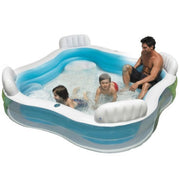 Intex Swim Center Family Lounge Inflatable Pool 56475