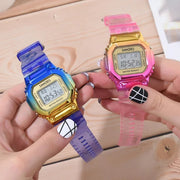 Transparent Sports Digital Watch 8620