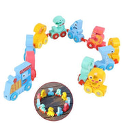 Wooden Cartoon Digital Train TM367