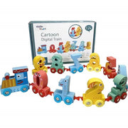 Wooden Cartoon Digital Train TM367