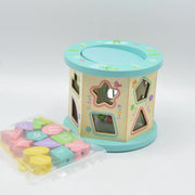 Wooden Six Sided Intelligence Beads Box TM372