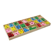 Wooden Alphabets Toy Game W769F